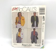 UNCUT Vintage Sewing PATTERN McCalls 4671, Misses Womans Day Collection ... - £14.53 GBP