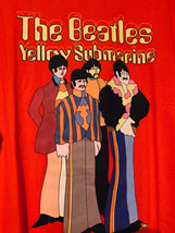 Nwt - The Beatles Yellow Submarine Red Adult L Short Sleeve Tee - £16.02 GBP