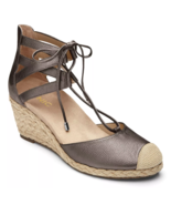 Vionic Aruba Calypso Espadrilles Wedge Jute Women&#39;s Sandals NEW Retail $140 - £72.11 GBP