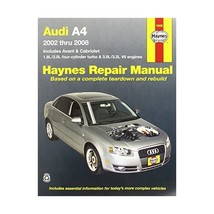 Haynes Repair Manual Audi A4, 2002-2008: Models Covered: Audi A4 Sedan, Avant an - £34.38 GBP