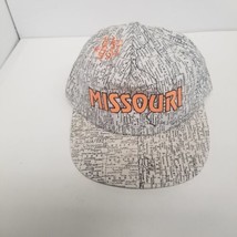 Vintage Missouri State Map All Over Print Snapback Adjustable Hat, Unique Style - £11.83 GBP