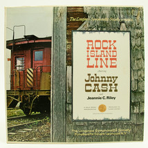 Johnny Cash Jeannie C Riley Rock Island Line LP SYS 5288 - $7.71