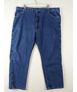 Wrangler Mens Jeans  Size 44x29 Cotton Blend Blue - £11.48 GBP