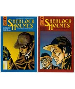 Sherlock Holmes Comic Lot Eternity #1 #2 Frank Giacola Art Newspaper Com... - €14,43 EUR