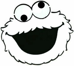 2x Cookie monster Sesame Street TV show Vinyl Decal Sticker Different colors - £3.52 GBP+