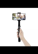 L08 Gimbal Stabilizer Selfie Stick Tripod BT4.0   Black IOS &amp; ANDROID Ph... - £11.59 GBP