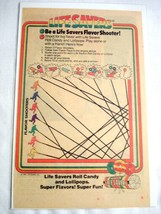 1982 Color Ad Be A Life Savers Flavor Shooter - £6.38 GBP