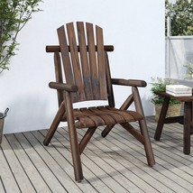 vidaXL Patio Chair 26.8&quot;x33.9&quot;x40.6&quot; Solid Wood Spruce - £163.64 GBP