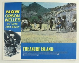 Authentic Lobby Card Movie Poster Orson Welles Long John Silver Treasure Island - £14.27 GBP