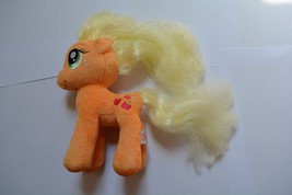 Hasbro My Little Pony MLP TY sparkle Applejack about 7" 2015 USEd TANgled HAIr P - $7.39