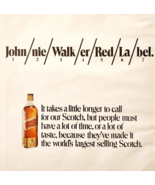 1971 Johnnie Walker Red Label Scotch Advertisement Distillery Liquor DWF11 - €21,36 EUR