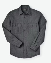 Filson Men&#39;s Lightweight Kitsap Work Shirt XXL Dark Charcoal Jasper $150 - £61.22 GBP