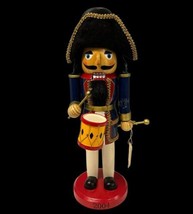 2004 Limited Edition 14” Drummer Boy Nutcracker Musician 4892/8916 Drums *READ - £18.50 GBP