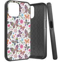 Rugged Heavy Duty Shockproof Case Cover Harmonious Butterfly For I Phone 13 - £6.10 GBP