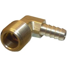 LASCO 17-7913 1/2-Inch Male Pipe Thread by 3/8-Inch Hose Barb Brass 90-Degree - $24.21