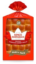 King&#39;s Hawaiian Original Hawaiian Sweet Rolls, 24 Count - £13.41 GBP