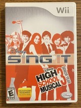 Disney Sing It: High School Musical 3 Senior Year  Nintendo Wii Game Complete - £6.63 GBP