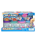 Cra-Z-Slimy Bold &amp; Bright 8 Pack Multicolor Premade Slime Set – Ages 6 a... - $33.94 CAD