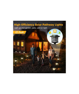  Solar Lights   Outdoor Garden Decor Landscape LED White Light Pathway 6... - $26.97 CAD+