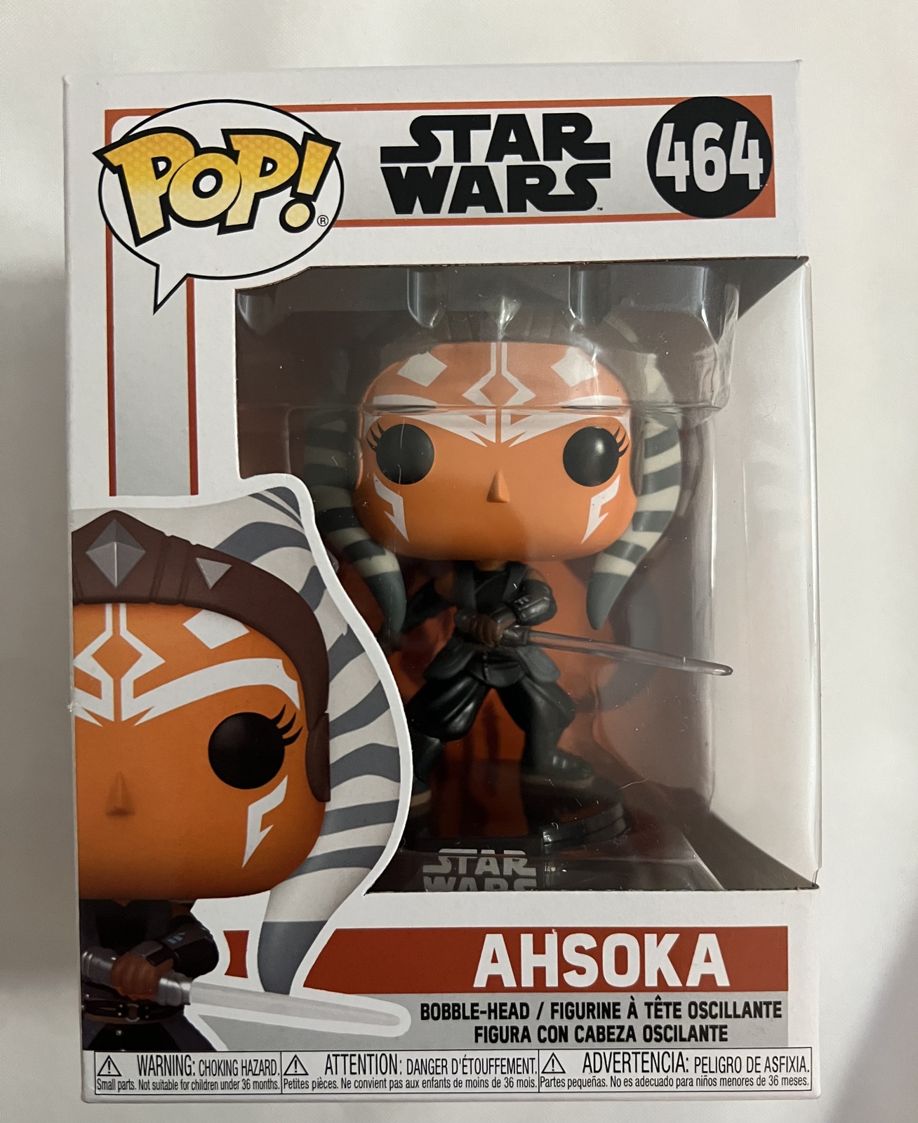 Funko Pop! Star Wars: Mandalorian - Ahsoka Tano w/ Dual Lightsabers Viny... - $9.99
