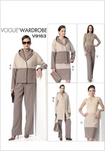 Vogue Sewing Pattern 9163 Jacket Skirt Pants Misses Size 14-22 - $10.79
