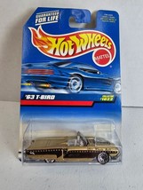 NEW Hot Wheels 1963 T-Bird Collector #1022 Gold Black Convertable VHTF (... - $5.90