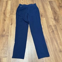 Figs Scrubs Technical Collection Navy Blue Zip Ankle Pants Pockets Womens XXS - £28.03 GBP