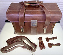 Vintage Leather Camera Bag - £47.21 GBP