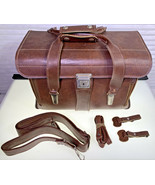Vintage Leather Camera Bag - $81.30 CAD