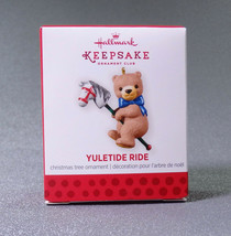 Hallmark 2013 Yuletide Ride Signed Exclusive Repaint Colorway Miniature Ornament - £43.92 GBP