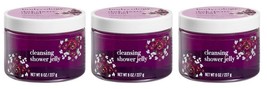 (3 Pack) Bodycology Dark Cherry Orchid Moisture Shea Cleansing Shower Jelly 8 Oz - £14.27 GBP