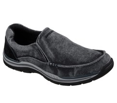 Men&#39;s Skechers Relaxed Fit: Expected Avillo Loafer Shoes, 64109 /BLK Sizes 8-14  - £55.78 GBP