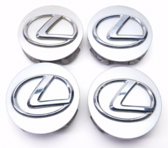 Genuine Lexus ES GS IS RX  Silver Wheel Center Cap OEM 62mm Set Of 4 - $28.51