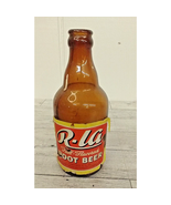 VTG R-La Root Beer 12oz Soda Bottle Ace Bottling Paper Label RARE  HTF S... - $29.69