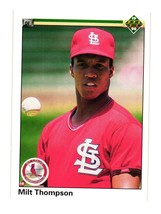 1990 Upper Deck #278 Milt Thompson St. Louis Cardinals - $2.00