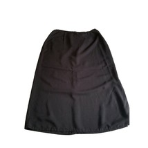 JH Collectibles Womens Size 16 W Black Midi Skirt Modest Back Zip 1736 B... - $24.74