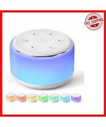 Portable White Noise Machine for Babies – Custom Nightlight &amp; 34 Soothin... - $568.83 MXN