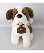 ELF PETS Dog St Bernard Tradition 7&quot; Plush Stuffed Animal Toy - £11.15 GBP