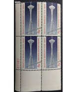 Seattle World&#39;s Fair Set of Four Unused US Postage Stamps - $1.95