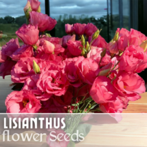 Lisianthus Seeds - 100 Seeds  Non Gmo Heirloom (Rosita Rose Pink) - £10.98 GBP