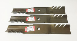 3 Gator Fusion 3-in-1 Mulching Blades For John Deere M115496, M111532, M114582 + - £25.95 GBP