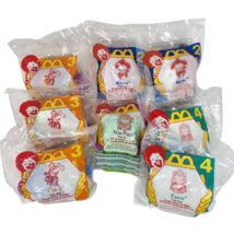 8 Vintage 1995 Mcdonald&#39;s Happy Meal Toys Muppets Bath Tub Fozzie Grover New - $33.25