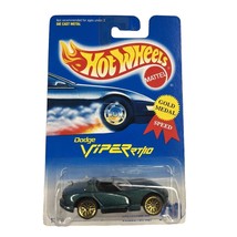 Dodge Viper RT10 1991 Hot Wheels #210 Green Gold 13585 - £4.31 GBP