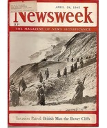 Newsweek 1941 April 28     BRITISH MAN THE DOVER CLIFFS - €13,96 EUR