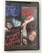 Criminally Insane Satan&#39;s Black Wedding DVD 2005 Cult Shockorama UPC Punch - $19.00