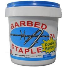 True Value 210361 1.75 in. 8 Gauge Double Barbed Fence Staples44; 8 lbs - $55.70 CAD