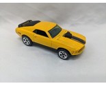 Hot Wheels 1997 Yellow Mustang Mach Toy Car 3&quot; - £19.03 GBP