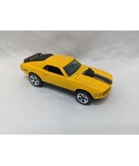 Hot Wheels 1997 Yellow Mustang Mach Toy Car 3&quot; - £18.67 GBP