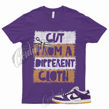CUT T Shirt to Match SB Dunk Low Pro Court Purple Gum Varsity ISO Orange Label - £18.11 GBP+