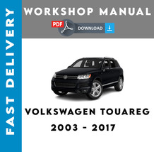 VOLKSWAGEN VW TOUAREG 2003 2004 2005 2006 2007 SERVICE REPAIR WORKSHOP M... - £5.98 GBP